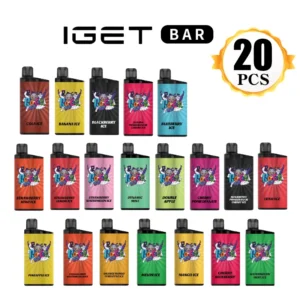 IGET Bar 3500 PUFFS – 20 Pcs