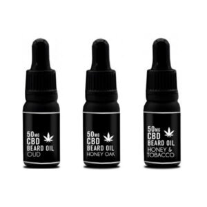 NKD 50mg CBD Infused Speciality Beard Oils Gift Set