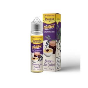 Jammin Limited Edition 0mg 50ml Shortfill (70VG-30PG) – Blueberry Jam Custard