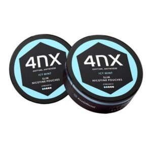 4NX Slim Nicotine Snus Strong 14mg Pouches – Icy Mint