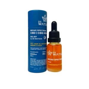 Dr Watson 4000mg CBD Broad Spectrum Oil 20ml – Goodnight