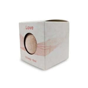CBDeaze Full Spectrum 100mg CBD Bath Bomb  Love
