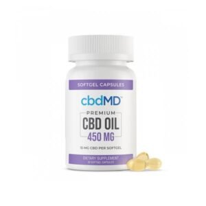 cbdMD 450mg CBD Softgels – 30 Softgels