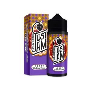 Just Jam – Berry Shortbread Cookie 0mg 100ml Shortfill (70VG-30PG)