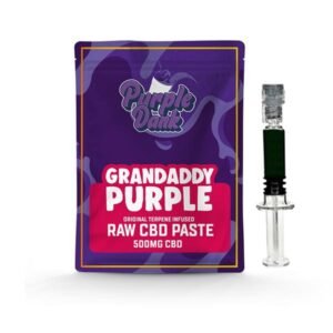 Purple Dank 1000mg CBD Raw Paste with Natural Terpenes – Grandaddy Purple