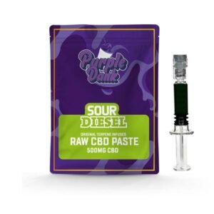 Purple Dank 1000mg CBD Raw Paste with Natural Terpenes – Sour Diesel