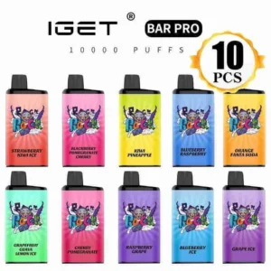 IGET Bar Pro 10000 Puffs in Australia – 10 Pcs